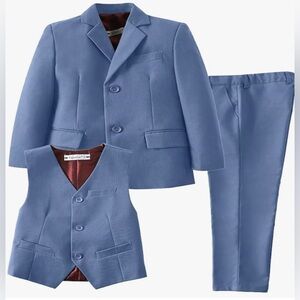 YuanLu Suit, Boy’s Size 10Y, Excellent Condition! Pants, Jacket, and Vest